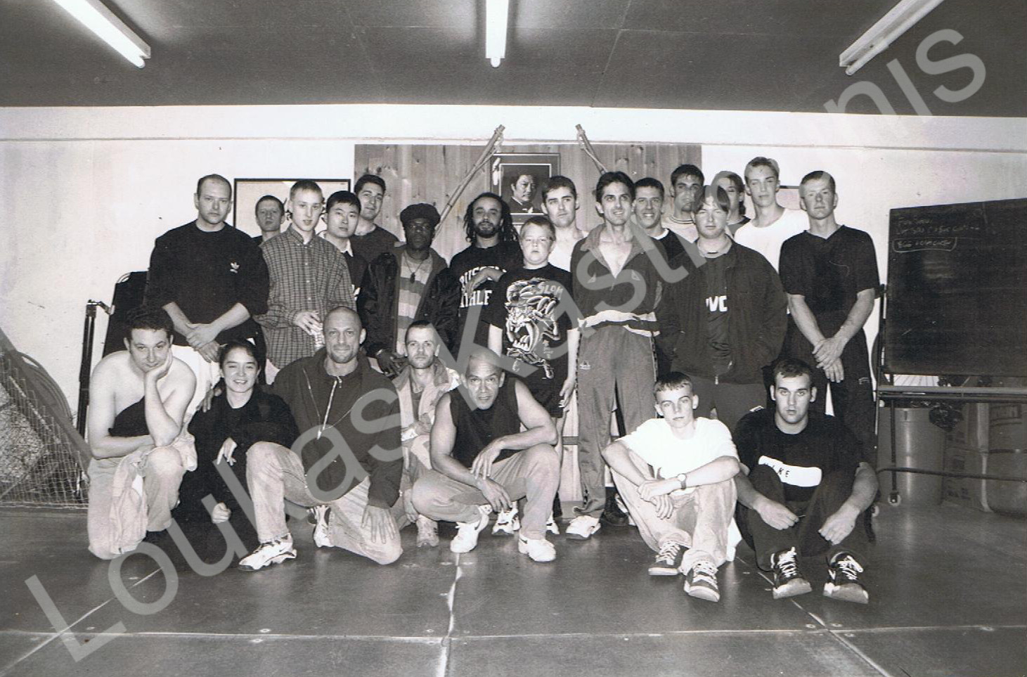 At the Basement 1995 with  Nino Bernardo , Basement Students & my students