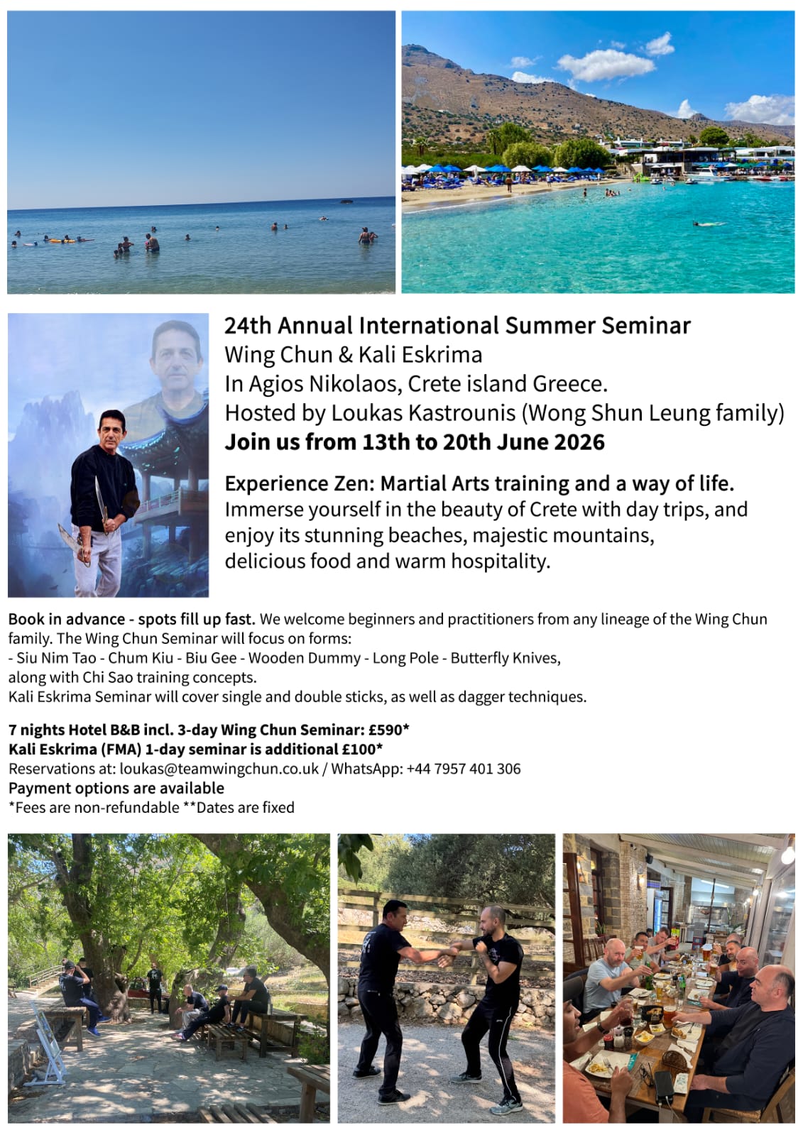 Summer seminar 2026